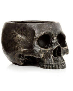 Marmorierter Gothic Totenkopf Pflanzentopf -Schattenfest Verkäufe marmorierter gothic totenkopf pflanzenschale gothic totenschaedel pflanzenschale gothic skull plant pot 54615 06