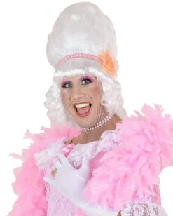 Marquise Perücke Mit Perlen 4 Marquise Perücke Mit Perlen -Schattenfest Verkäufe marquise peruecke mit rosa perlen barock peruecke drag queen perucke 29355 2