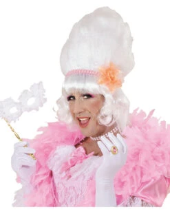 Marquise Perücke Mit Perlen 5 Marquise Perücke Mit Perlen -Schattenfest Verkäufe marquise peruecke mit rosa perlen barock peruecke drag queen perucke 29355 3