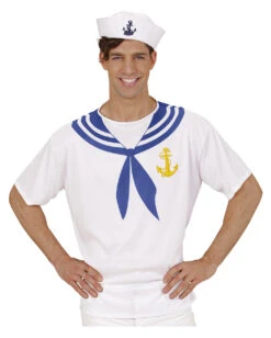 Matrosenhemd -Schattenfest Verkäufe matrosenhemd mit kragen sailor shirt seemannshemd kostuemzubehoer 39690 01