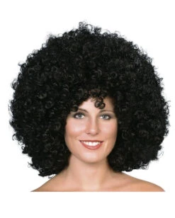 Mega-Afro Perücke Schwarz -Schattenfest Verkäufe mega afro peruecke schwarz riesen afro peruecke mega afro wig black 23711 02