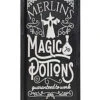 Halloween Wandbild "Merlins Magic Potions" 41cm