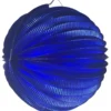 Metallic Ballon-Lampion Blau 25 Cm