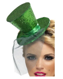 Mini Zylinder Grün Mit Netz