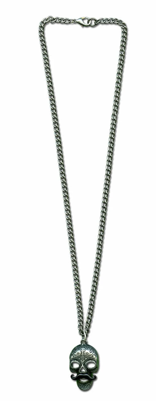 Muerte Halskette Mit Moustache 1 Muerte Halskette Mit Moustache