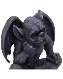 Nachdenkender Gargoyle Mit Flügel 13cm -Schattenfest Verkäufe nachdenkender gargoyle mit fluegel thoughtful gargoyle with wings gothic deko fantasy deko 50991 05