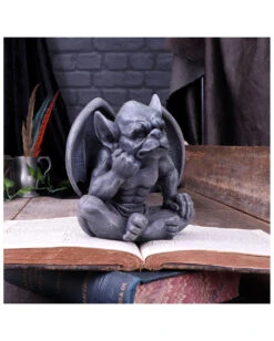 Nachdenkender Gargoyle Mit Flügel 13cm -Schattenfest Verkäufe nachdenkender gargoyle mit fluegel thoughtful gargoyle with wings gothic deko fantasy deko 50991 07