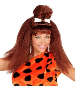 Neandertaler Perücke Mit Knochen