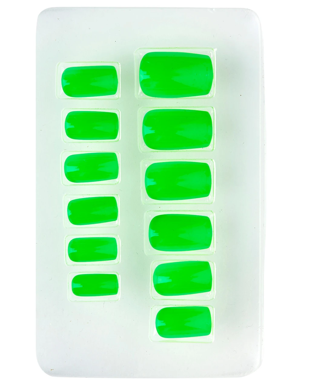 Neon Airbrush Fingernägel Neon Grün 2 Neon Airbrush Fingernägel Neon Grün – Bild 2