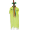 Neon Clown Hängefigur Mit Bewegung, Licht & Sound 150cm