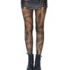 Netzstrumpfhose Mit Schlangenmuster