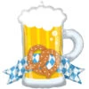 Oktoberfest Bierkrug Folienballon