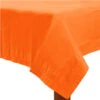 Orangene Papiertischdecke 1,37 X 2,74 M