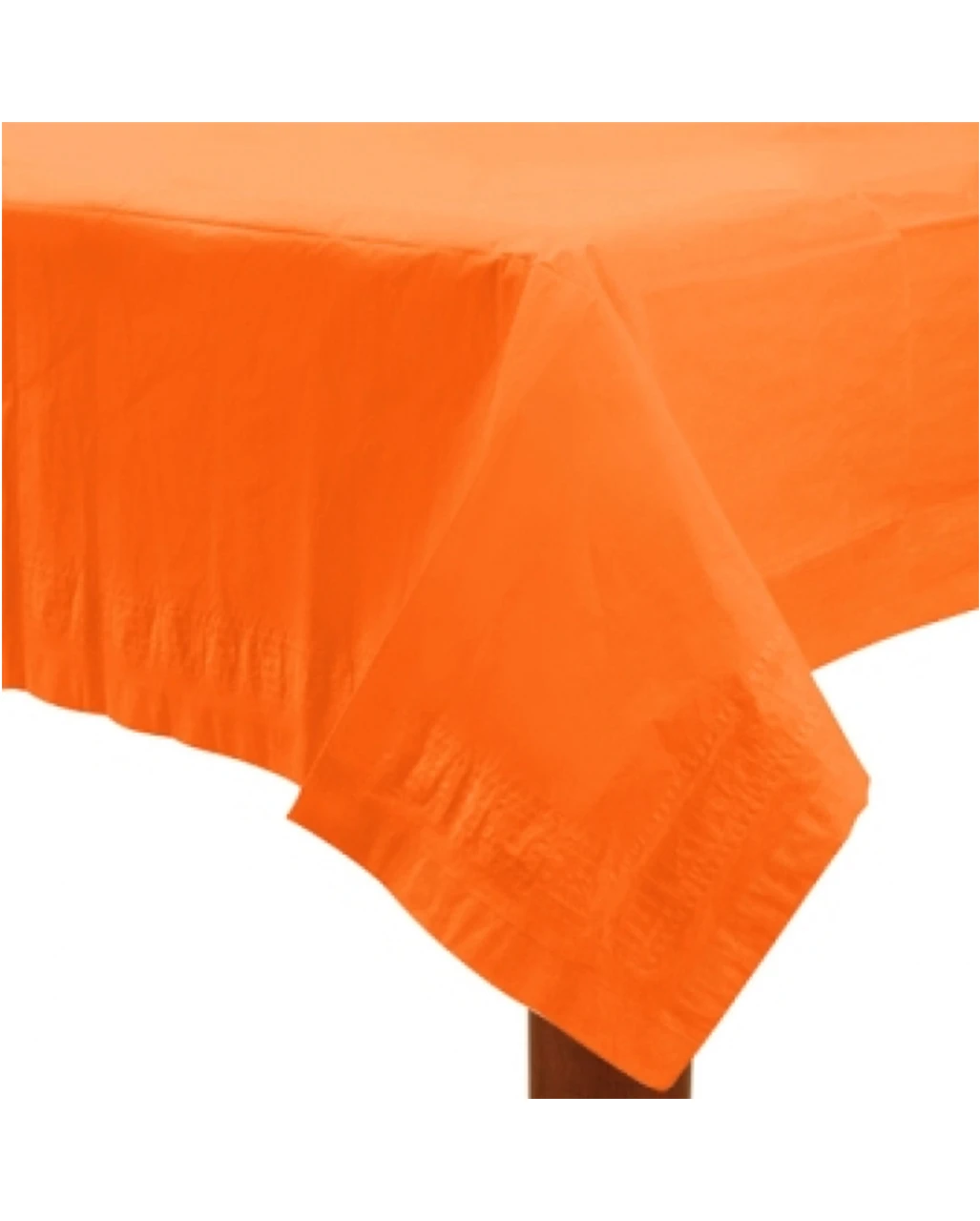 Orangene Papiertischdecke 1,37 X 2,74 M 1 Orangene Papiertischdecke 1,37 X 2,74 M