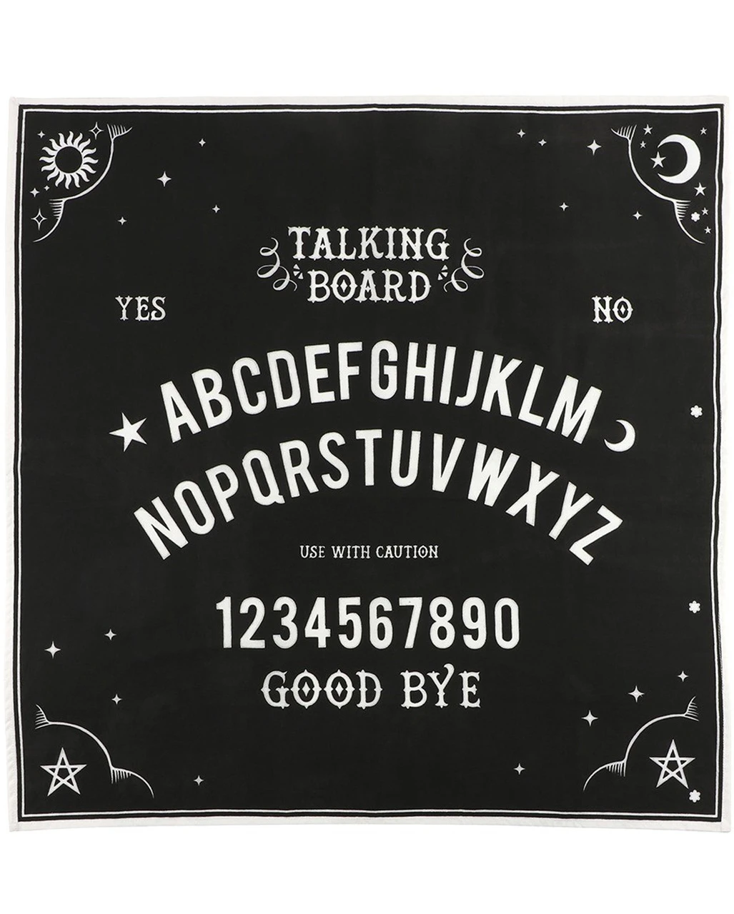 Ouija Board Wicca Altar-Tuch 70x70cm 1 Ouija Board Wicca Altar-Tuch 70x70cm