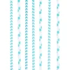 24 Papier Strohhalme Türkisblau