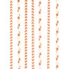 24 Papier Strohhalme Orange