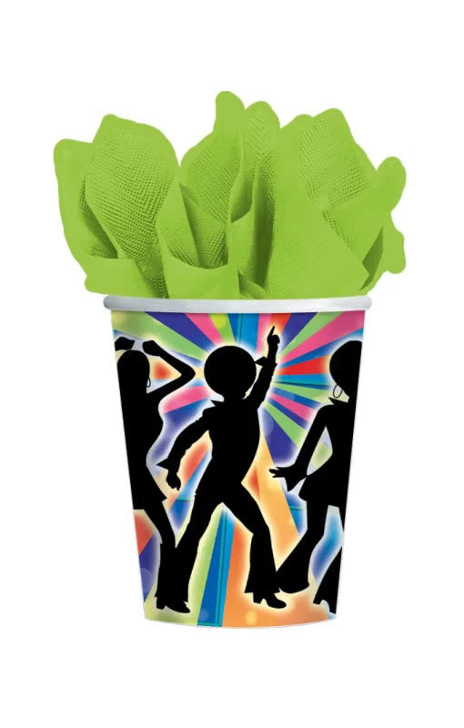 Disco Dancer Pappbecher 8 St