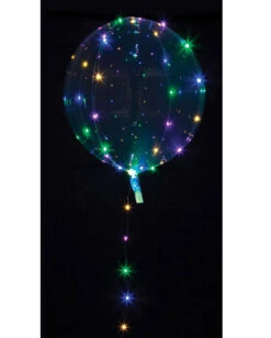 Party Kugel Ballon Mit Bunter LED Lichterkette