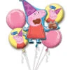 Peppa Pig Folienballon Bouquet