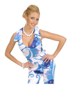 Weißes 70er Jahre Perlenarmband 6 Weißes 70er Jahre Perlenarmband -Schattenfest Verkäufe perlenarmband weiss armband mit perlen karnevals zubehoer 50er jahre 50s perlenarmband hand 18268 3