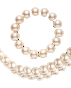 Perlen Schmuckset -Schattenfest Verkäufe perlencollier mit perlenarmband perlen als kostuemschmuck barockschmuck 22945 03