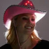 Pinker Cowgirl Hut Mit Leuchteffekt