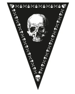 Piratenfahnen Girlande