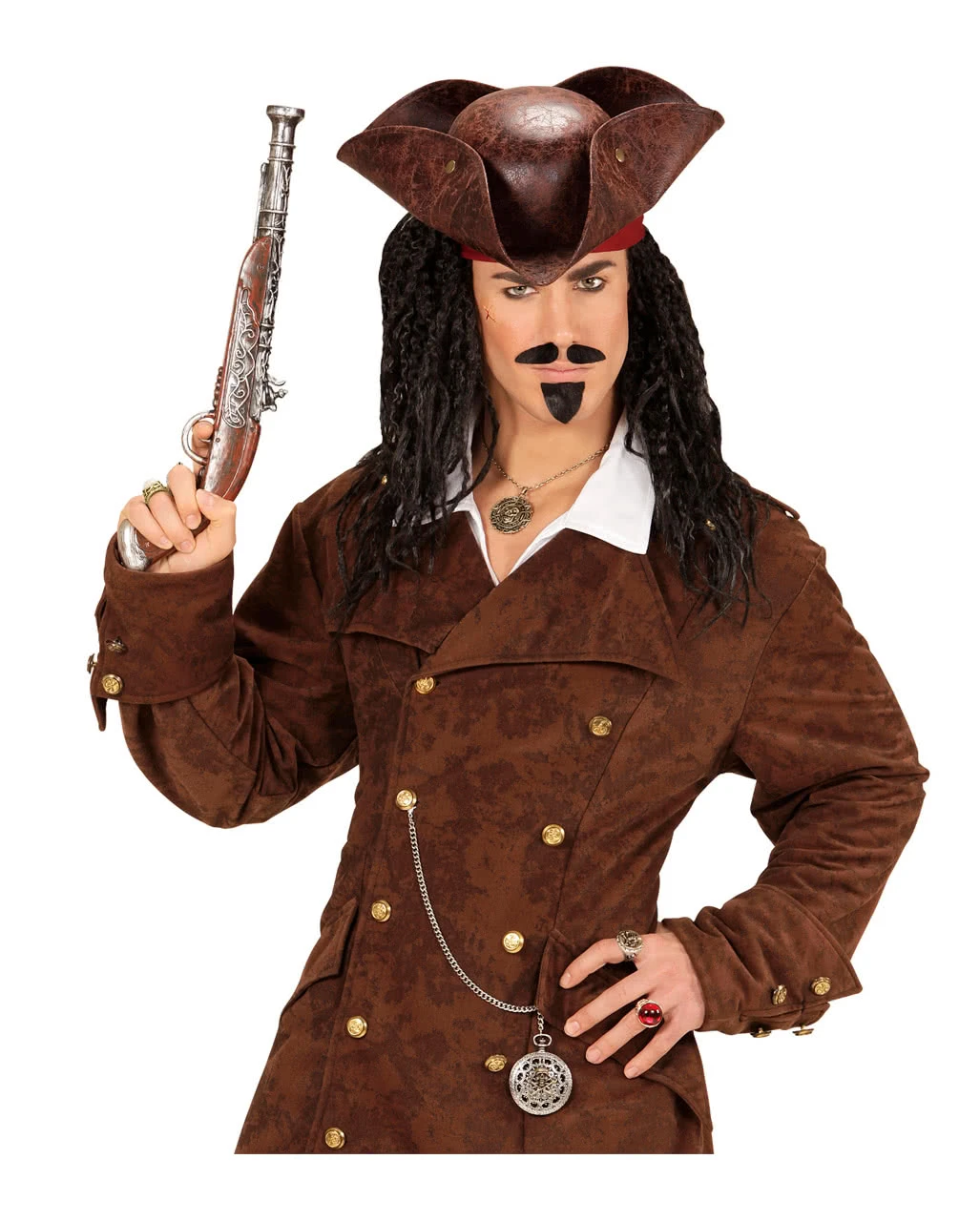 Metall Piratenring Mit Totenkopf 3 Metall Piratenring Mit Totenkopf – Bild 3