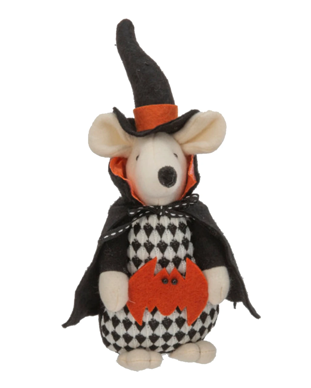 Plüsch Halloween Maus Mit Fledermaus 23cm 1 Plüsch Halloween Maus Mit Fledermaus 23cm