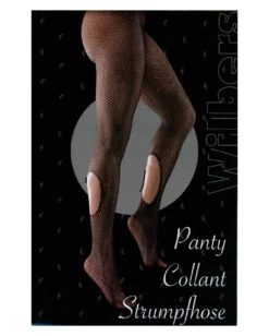 Punky Netzstrumpfhose Schwarz