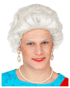 Queen Perücke -Schattenfest Verkäufe queen und grossmutter unixes peruecke faschings peruecken queen wig faschings und halloween kostuemzubehoer 52227 2