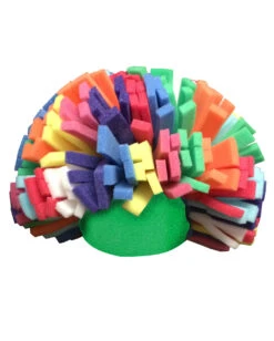 Regenbogen Clowns Perücke Aus Schaumstoff