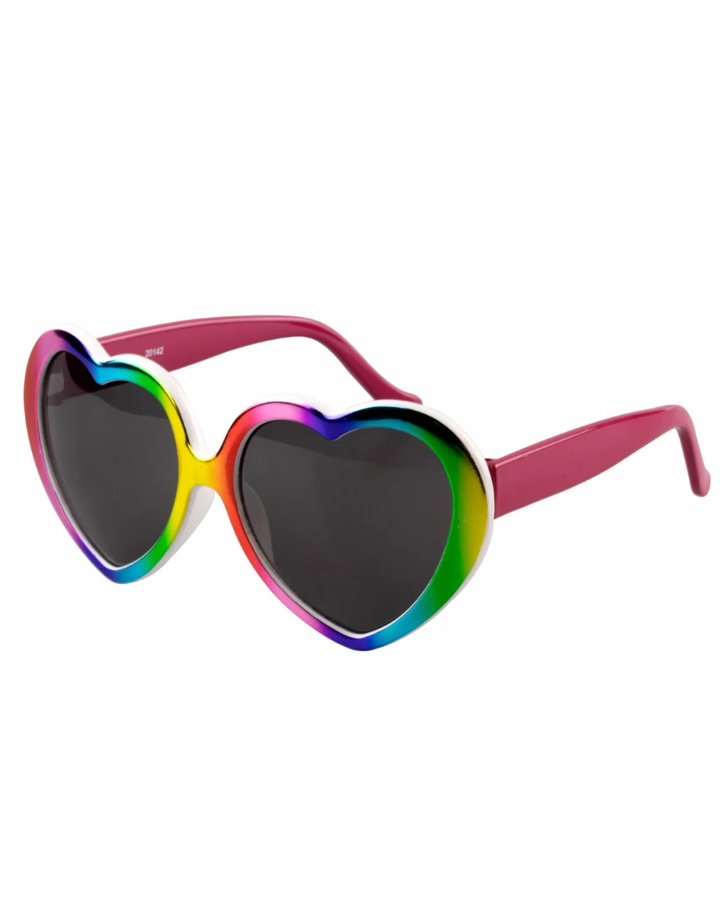 Regenbogen Herz Brille 1 Regenbogen Herz Brille