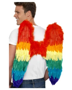 Regenbogen Flügel -Schattenfest Verkäufe regenbogenfluegel rainbow wings gay pride partyzuebehoer bild3 28232