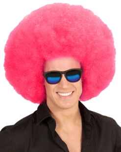 Riesige Afro Perücke Pink 5 Riesige Afro Perücke Pink -Schattenfest Verkäufe riesige afro peruecke pinke pink oversized afro wig faschingsperuecke karnevals peruecke 38101 03