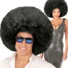 Riesige Afro Perücke Schwarz