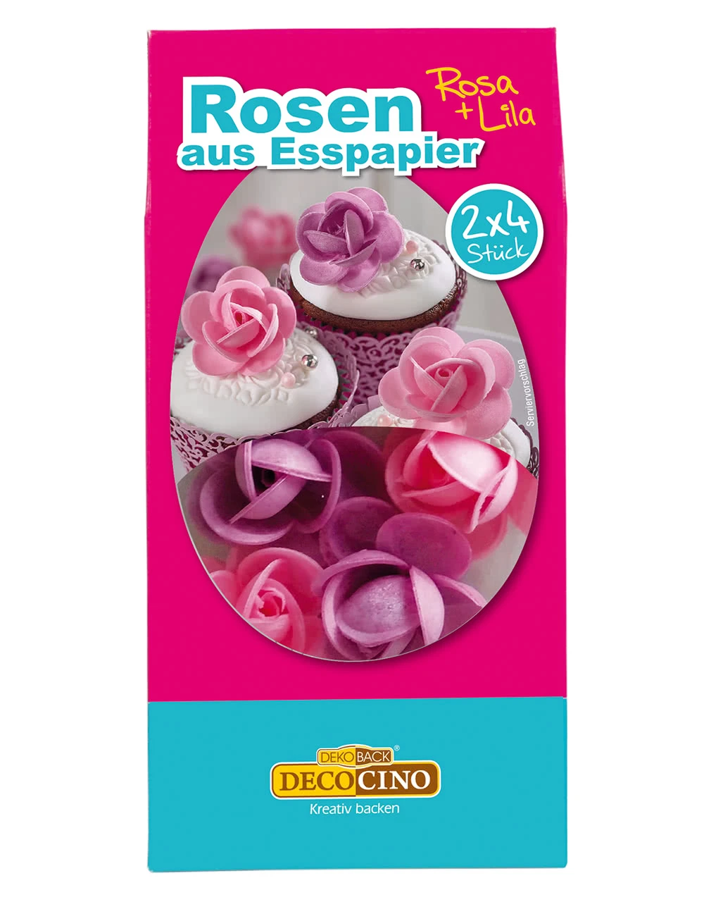Rosen Aus Esspapier Rosa/lila 1 Rosen Aus Esspapier Rosa/lila