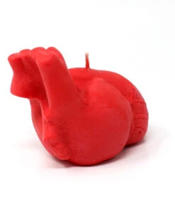 Rote Anatomische Herz Kerze -Schattenfest Verkäufe rote anatomische herz kerze red anatomical heart candle gothic homeware 53183 03