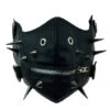 Sado Punk Halbmaske Mit Spikes
