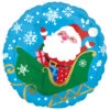Santa Claus Weihnachts Folienballon