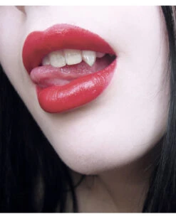 Scarecrow Lady Fangs Vampir Eckzähne -Schattenfest Verkäufe scarecrow custom fangs scarecrow vampir eckzaehne vampirzaehne scarecrow ladyfangs 14534 03