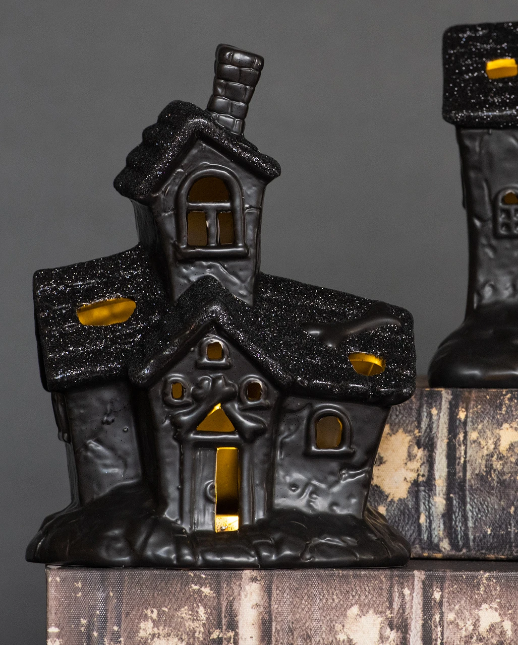 Scary Glitter Geisterhaus Deko Mit LED 3 Scary Glitter Geisterhaus Deko Mit LED – Bild 3