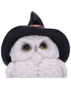 Schneeeule Mit Hexenhut -Schattenfest Verkäufe schneeeule mit hexenhut gothic deko und geschenkartikel halloween geschenke 52212 5