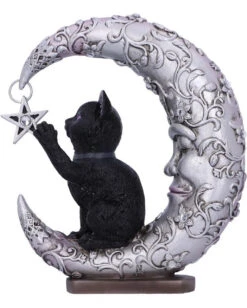 Schwarze Katze Auf Schlafendem Mond Figur 19cm 9 Schwarze Katze Auf Schlafendem Mond Figur 19cm -Schattenfest Verkäufe schwarze katze auf schlafendem mond figur luna companion moon and cat figure gothic wicca deko 53587 3 1