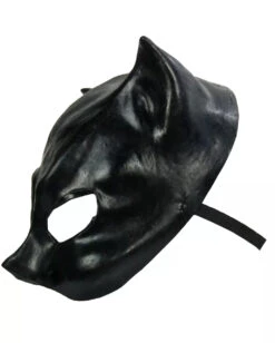 Catwoman Latex Halbmaske -Schattenfest Verkäufe schwarze katzenmaske black cat maske catwoman maske katzen lady maske halloween maske faschings maske 14145 03