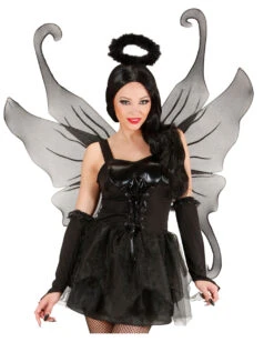 Schmetterling Flügel Schwarz -Schattenfest Verkäufe schwarze feenfluegel elfenfluegel fuer halloween dunkle fee fluegel cosplay fluegel 19271 02