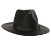 Schwarzer Filzhut Mit Hutband