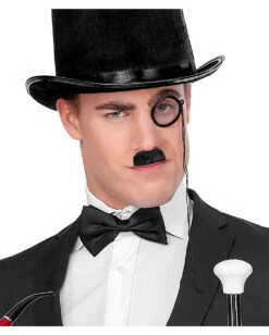 Schnurrbart Charlie Schwarz -Schattenfest Verkäufe schwarzer schnurrbart charlie komiker bart schnauzbart charlie moustache charlie kunsthaarbart 38438 02