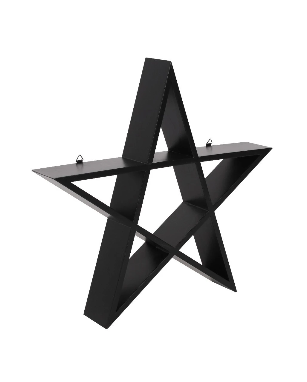 Schwarzes Pentagramm Regal 40cm 2 Schwarzes Pentagramm Regal 40cm – Bild 2